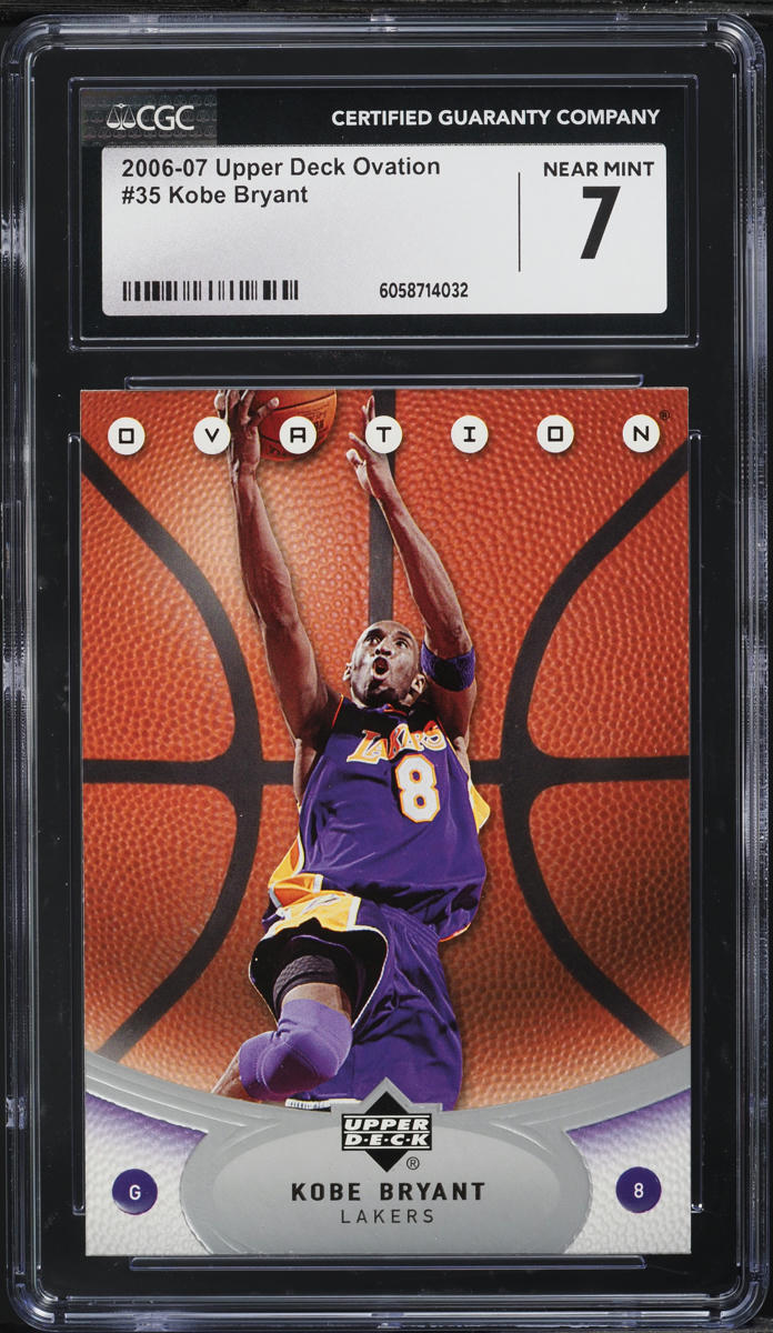 2006 Upper Deck Ovation Kobe Bryant #35 CGC 7 NRMT