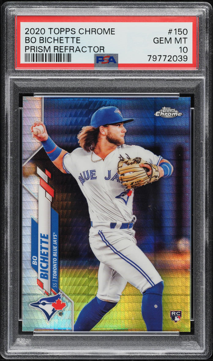 2019 Topps Chrome Update Purple Refractor Austin Riley ROOKIE /175