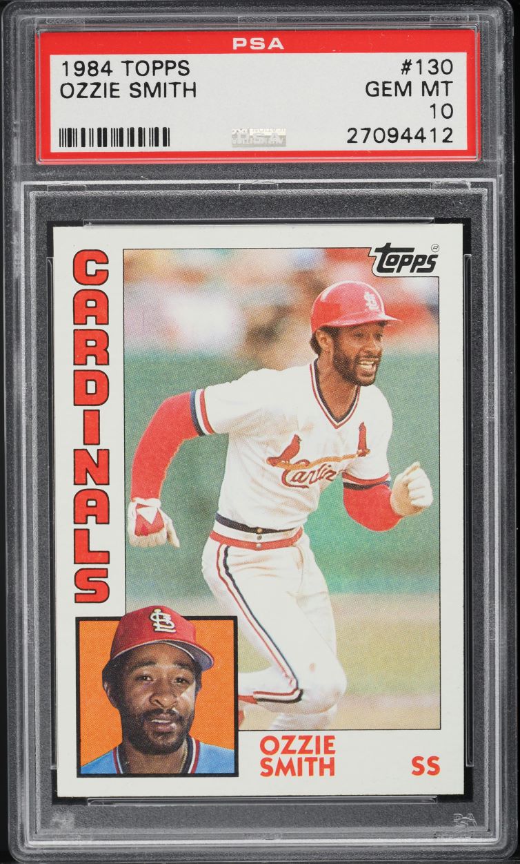 1984 Topps Ozzie Smith #130 PSA 10 GEM MINT