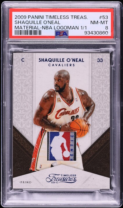 2009 Playoff National Treasures NBA Gear Dual Prime #1 Kobe Bryant