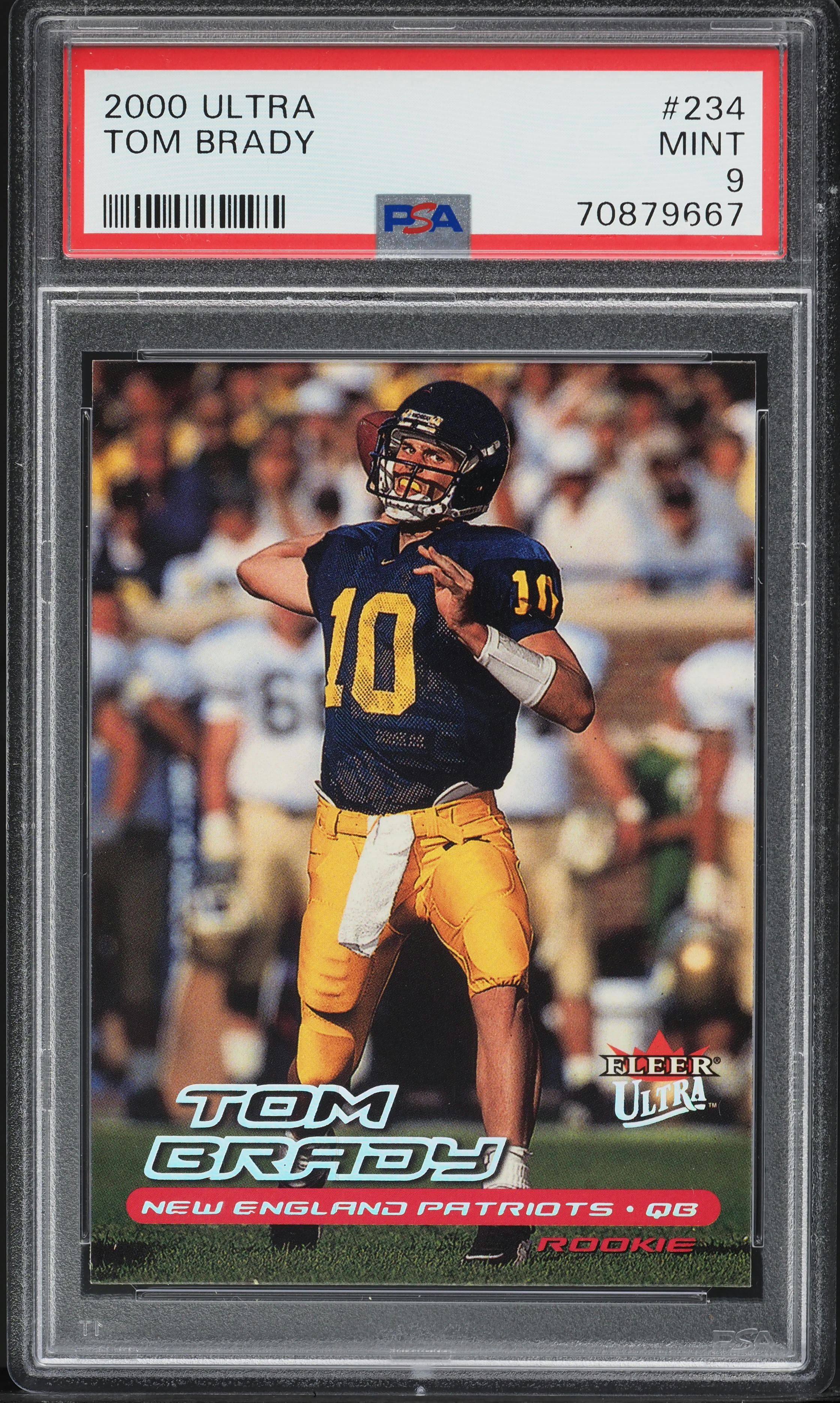 その他 2000 PACIFIC #403 TOM BRADY BGS 8.5 その他 2000 PACIFIC #403 TOM BRADY BGS 8.5 2000 PACIFIC #403 TOM