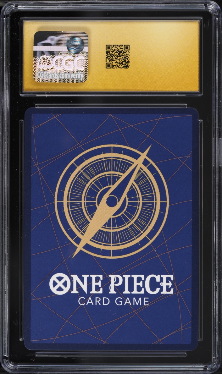 2024 One Piece Tournament Promo 2nd Anniversary Participant Alt Art Monkey D. Luffy CGC 10