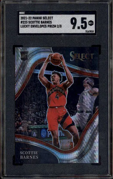 2021 Panini Prizm Scottie Barnes ROOKIE AUTO DNA 10 #RS-SBA PSA 10