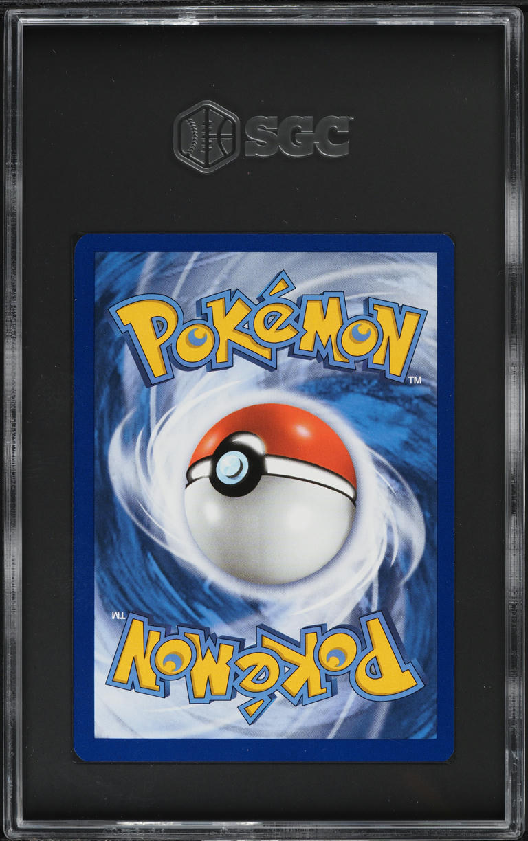 2017 Pokemon Sun & Moon Burning Shadows Reverse Holo Heatmor #24 SGC 9 MINT