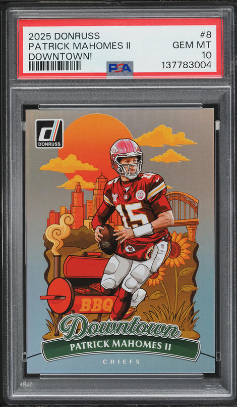 Patrick Mahomes RARE 2018 Panini Contenders Winning Ticket Rookie Card -  1-of-1 Refractor Investment