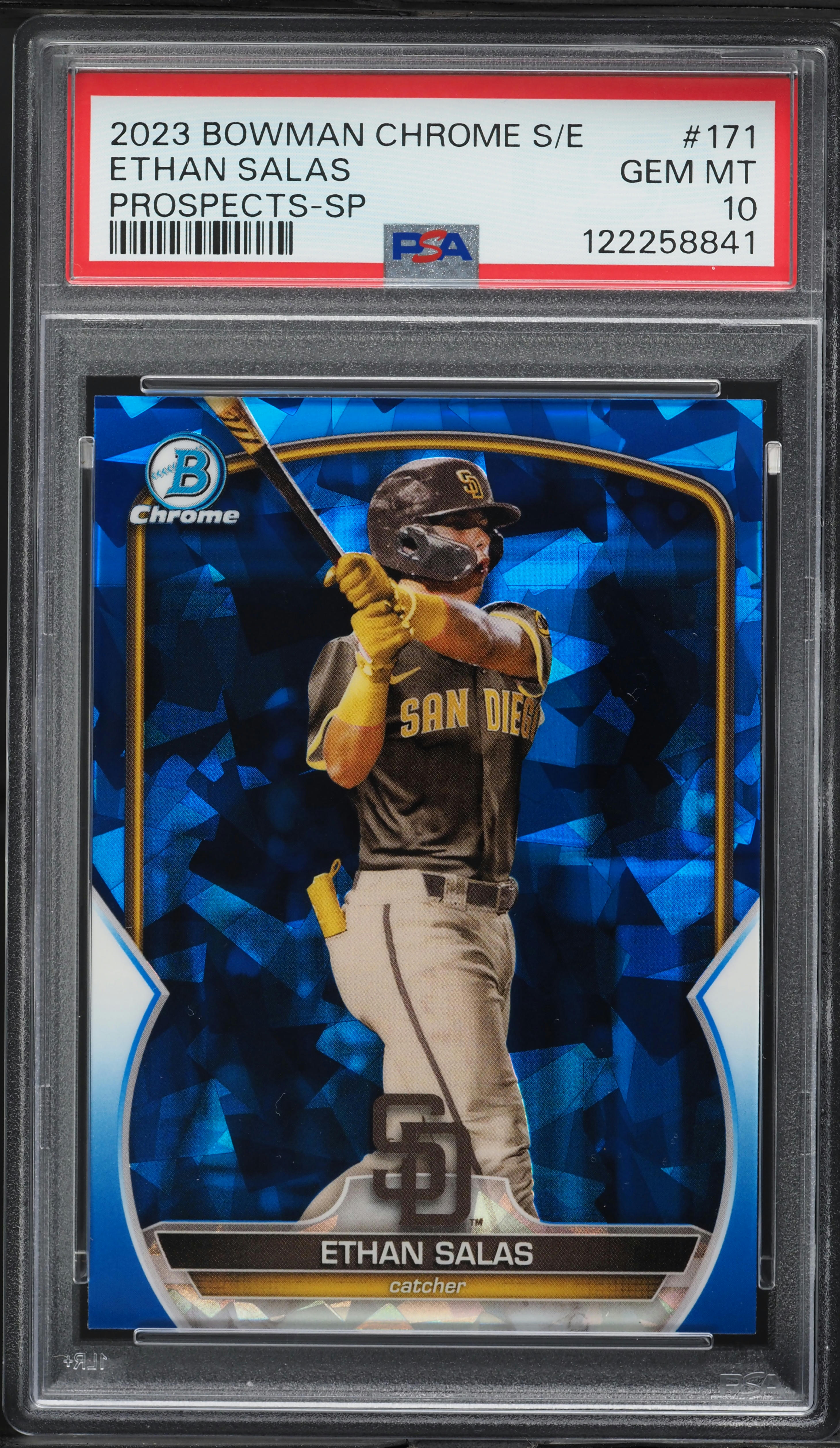 2023 Bowman Chrome Sapphire Edition Ethan Salas PROSPECT