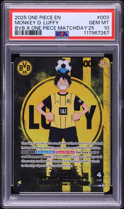 PSA10ドジャースルフィMonkey D. Luffy Dodgers PSA 10 Monkey. D. Luffy EB02-010 Los Angeles Dodgers x ONE PIECE