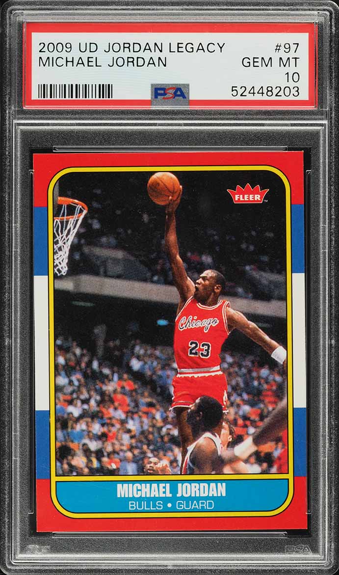 1996 Skybox Z-Force Michael Jordan #179 CSG 9 MINT on Fanatics Collect