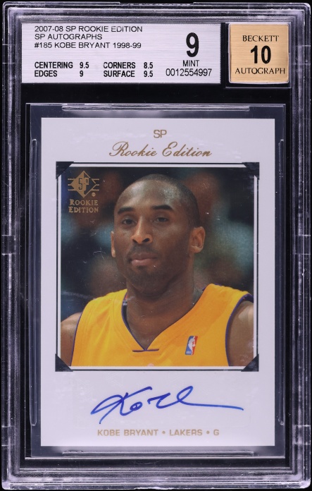 1997 Ultra Gold Medallion Kobe Bryant #1G PSA 8 NM-MT on Fanatics