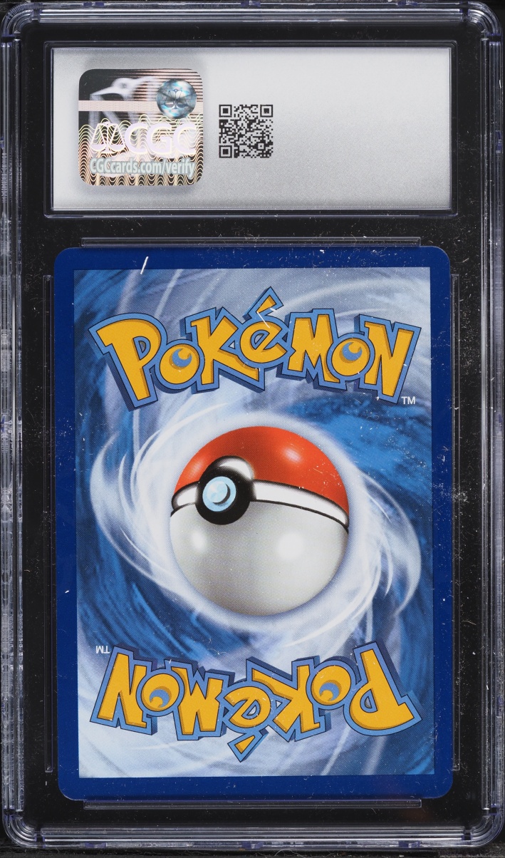 2022 Pokemon Sword & Shield Pokemon GO Full Art Slaking V #58 CGC 8 NM-MT