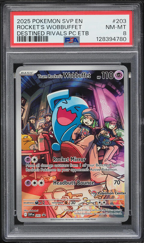 2025 Pokemon SV Promo Destined Rivals ETB Full Art Team Rocket's