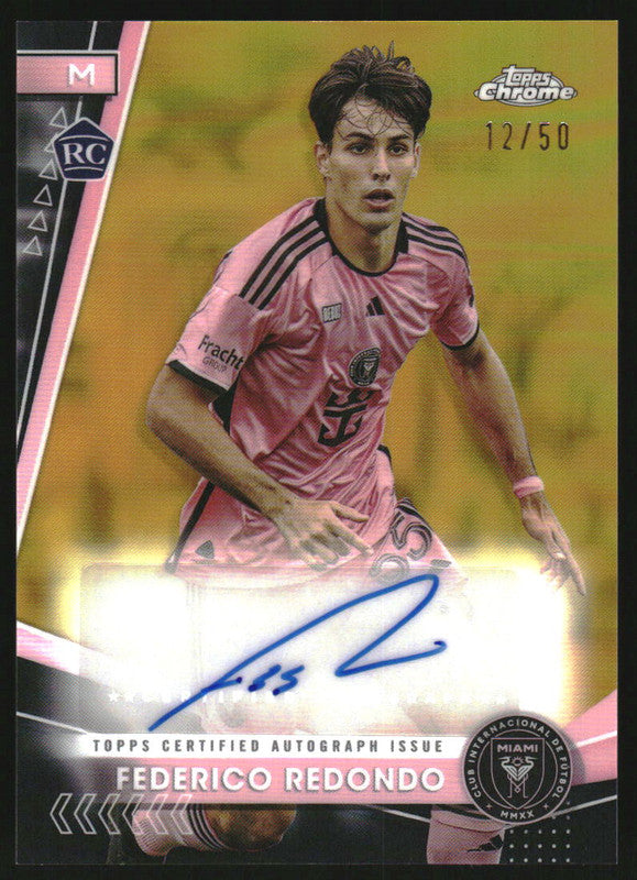 2024 Topps Chrome MLS Gold Wave Refractor Lorenzo Insigne