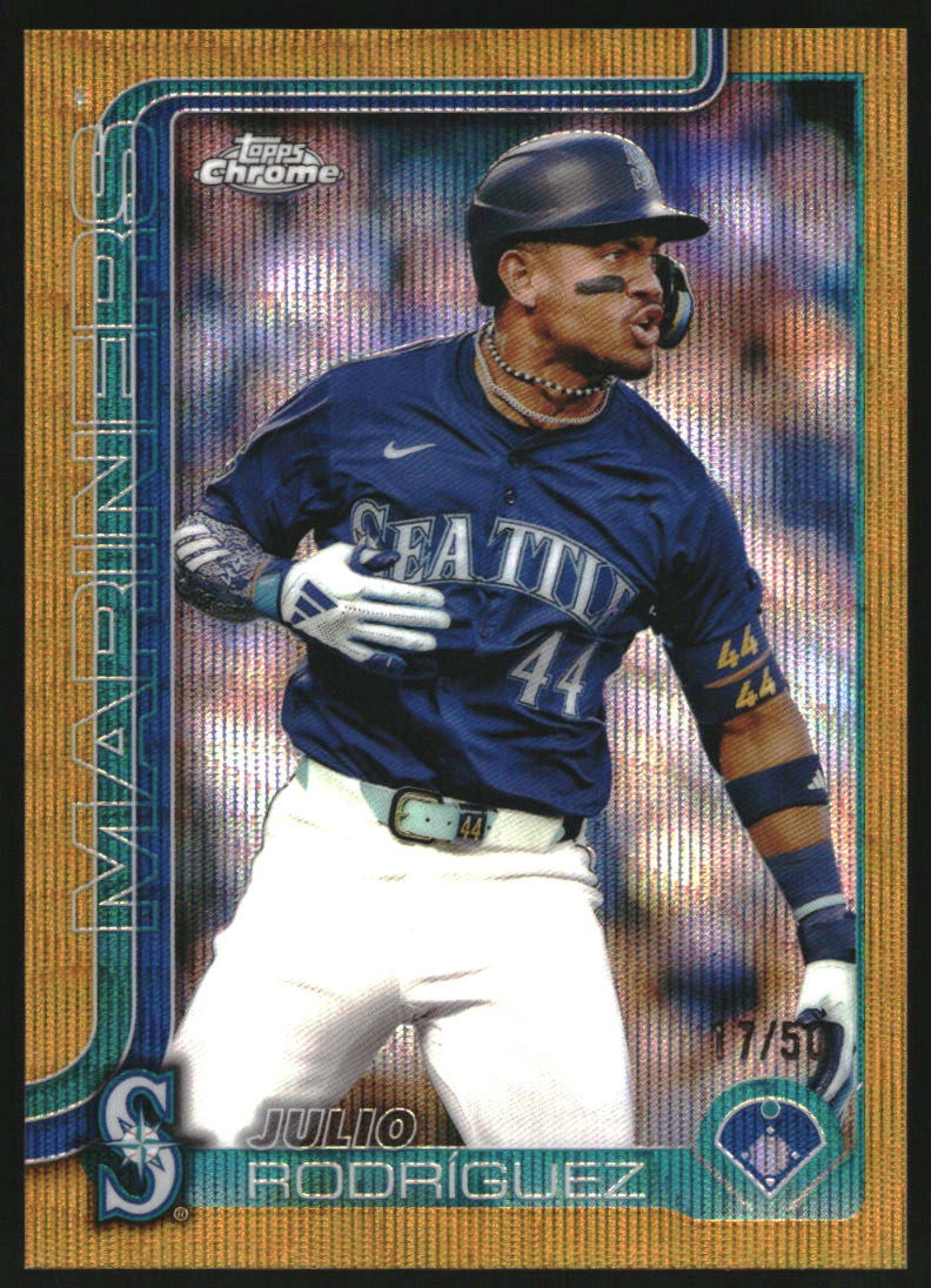 2024 Topps Chrome MLS Gold Wave Refractor Lorenzo Insigne