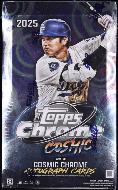 2025 Topps Chrome Labubu 10th Anniversary Hobby Box, 5ct Cards on