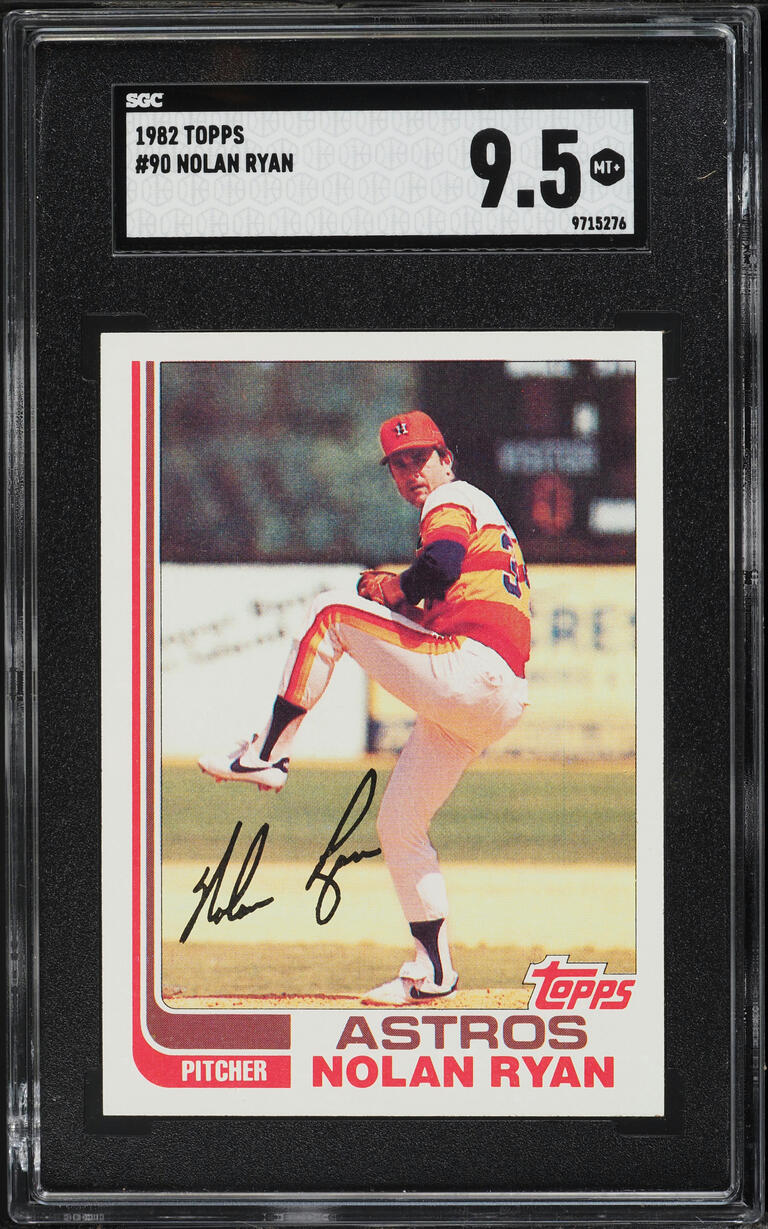 1982 Topps Nolan Ryan #90 SGC 9.5 MINT+
