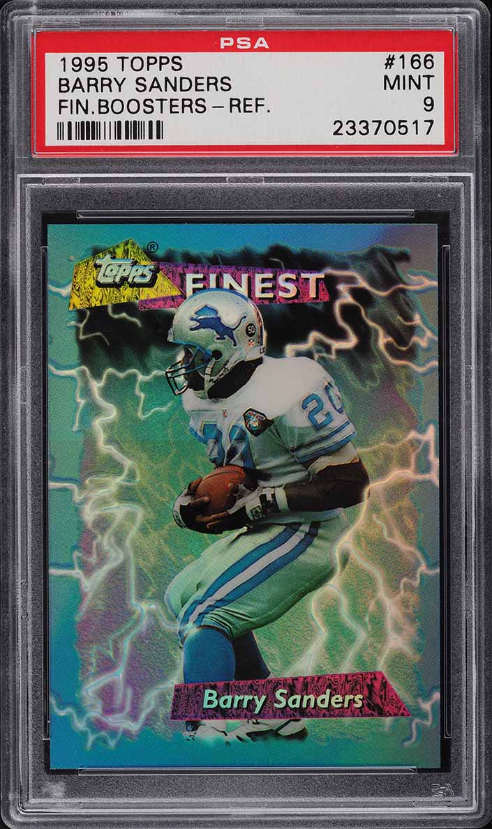1997 Metal Universe Precious Metal Gems PMG Green Barry Sanders