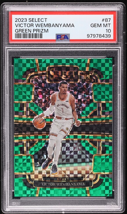 その他 2023 PANINI INSTANT WEMBANYAMA PSA10 2023-24 Prizm Victor