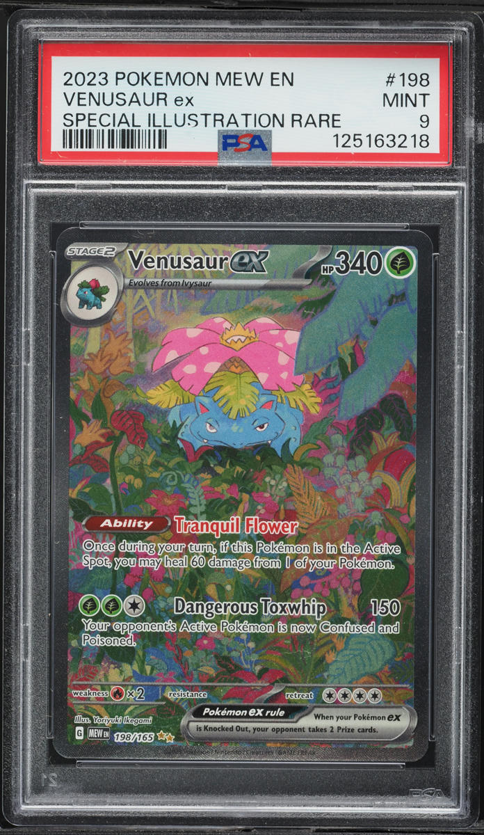 2023 Pokemon Scarlet & Violet 151 SIR Venusaur ex #198 PSA 9 MINT