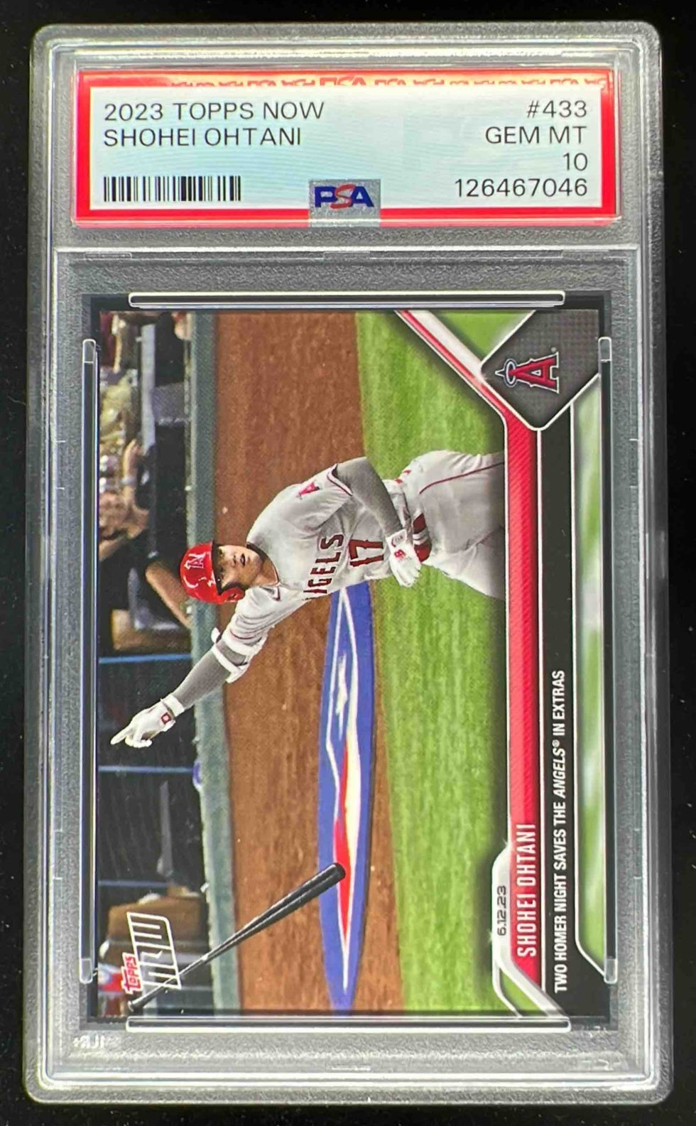 PSA 10 GEM MINT 大谷翔平 TOPPS NOW WBC-71 2023 Topps Now World Baseball Classic Shohei Ohtani #WBC-71 PSA 10
