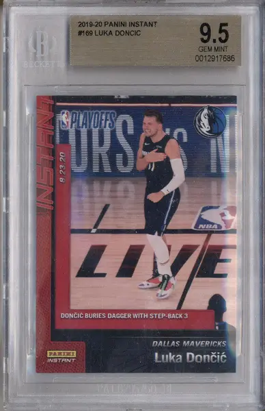 2019-20 Panini Instant NBA #169 Luka Doncic BGS 9.5