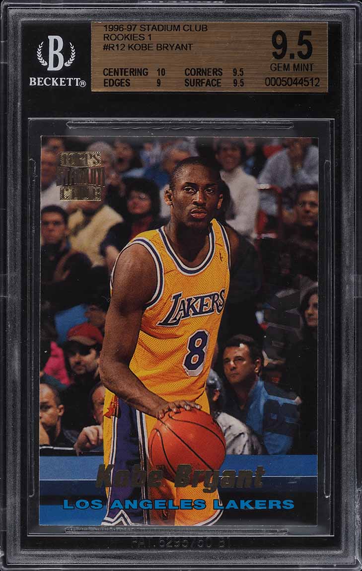 その他 PSA 10 - Kobe Bryant - 1999 Stadium Club 1998-99 Stadium Club KOBE BRYANT Triumvirate Luminescent