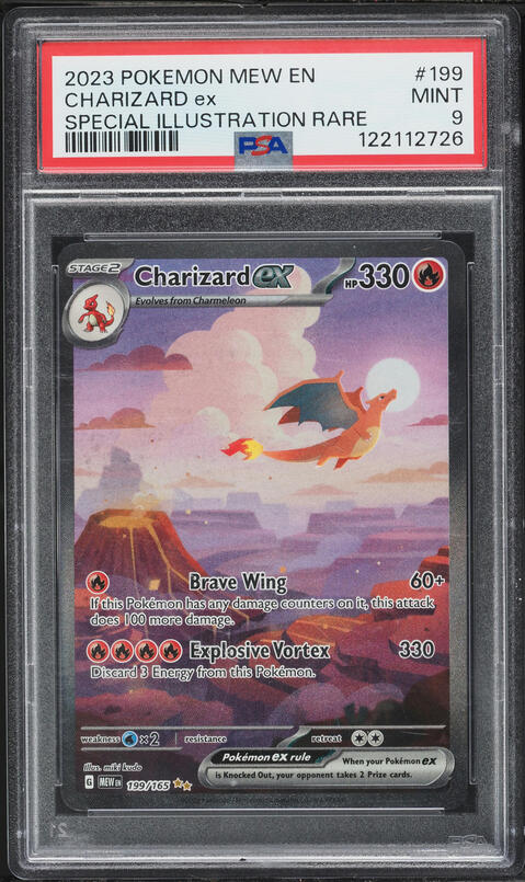 2023 Pokemon Japanese Scarlet & Violet 151 Alt Art Charizard EX