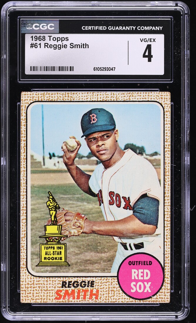 1968 Topps Reggie Smith #61 CGC 4 VGEX