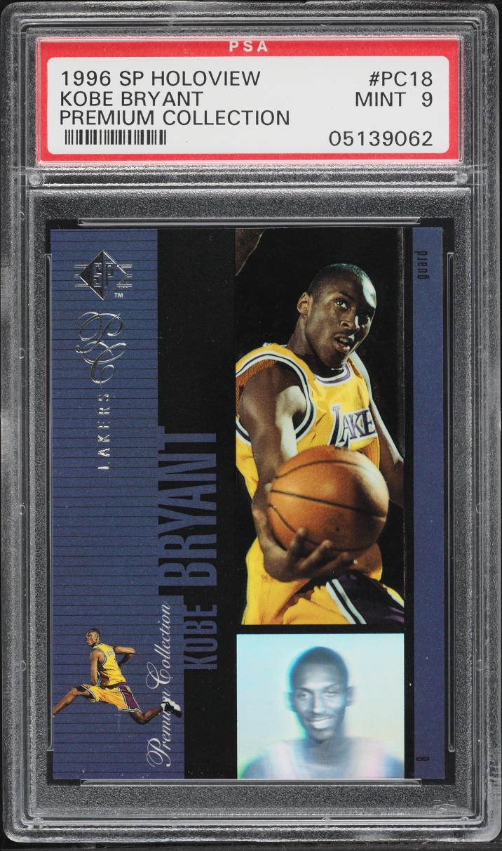 1996 SP Holoviews Kobe Bryant ROOKIE #PC18 PSA 9 MINT