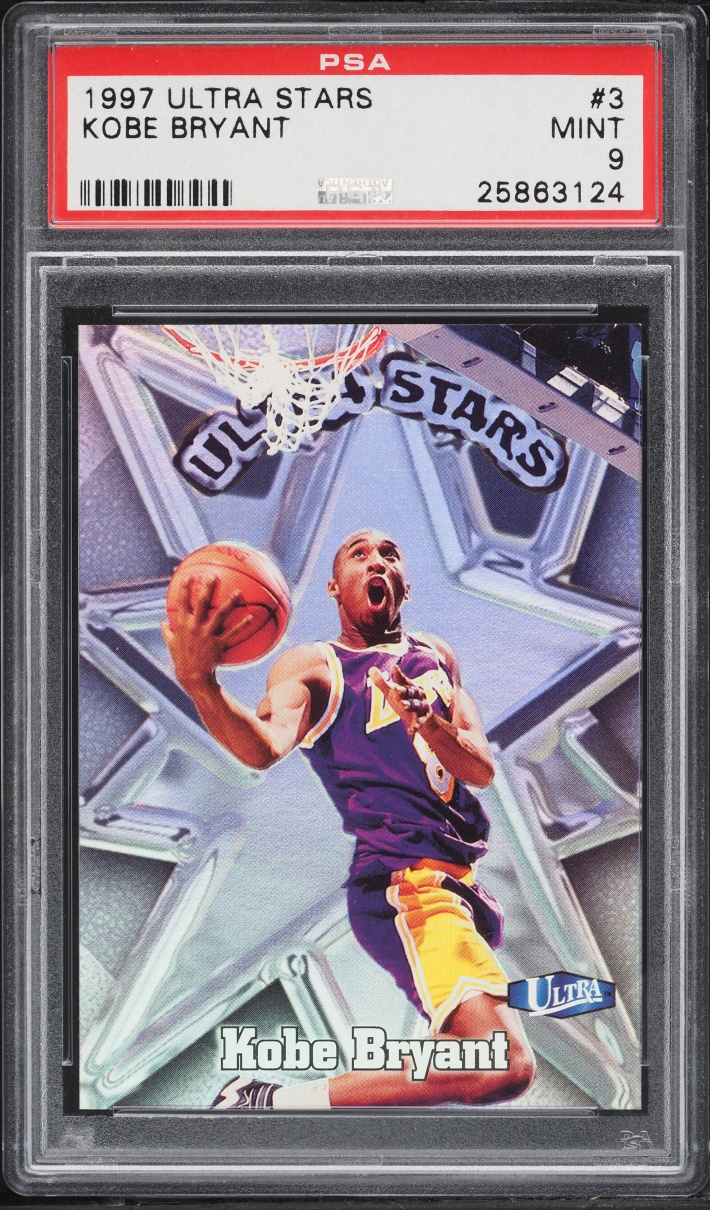 1997 Ultra Stars Kobe Bryant #3US PSA 9 MINT