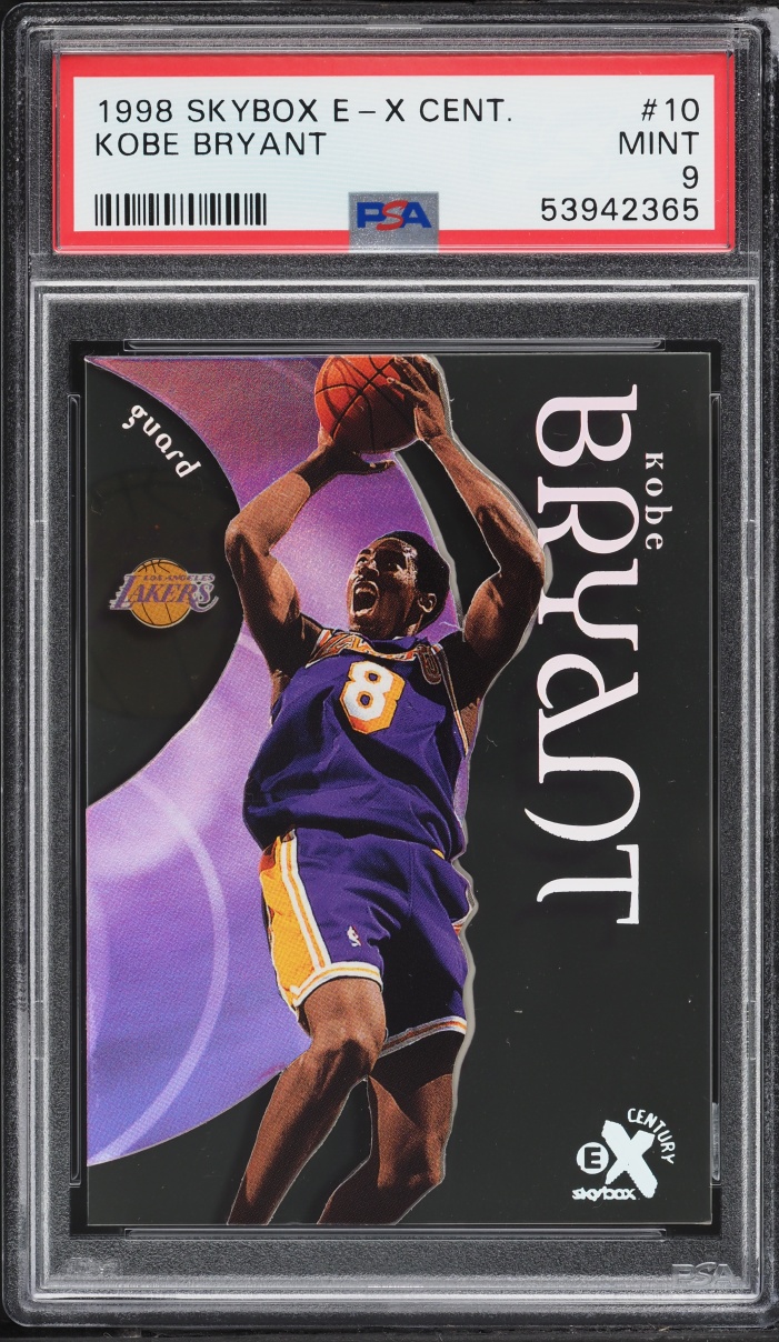 1998 Skybox E-X Century Kobe Bryant #10 PSA 9 MINT