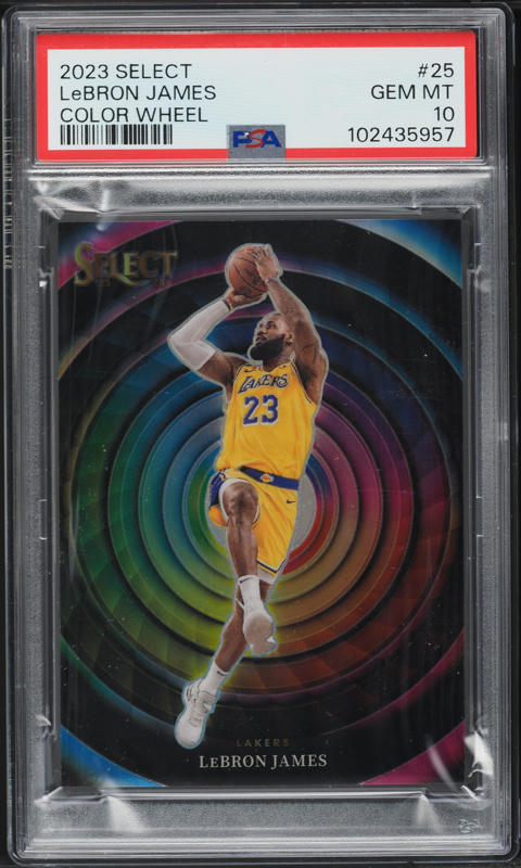 2012 Panini Prizm MVP LeBron James #1 PSA 10 GEM MINT on Fanatics