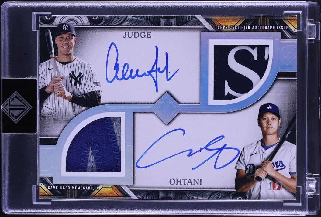 2025 Topps Transcendent Collection Aaron Judge & Shohei Ohtani 
