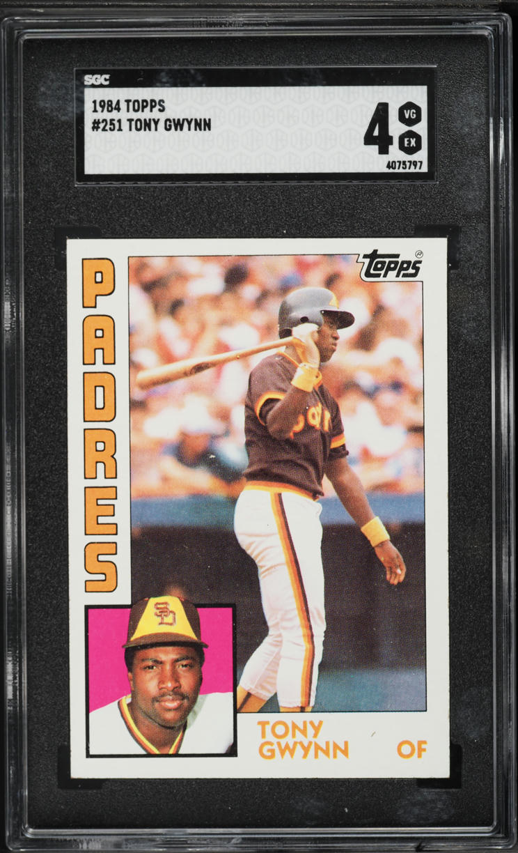 1984 Topps Tony Gwynn #251 SGC 4 VGEX