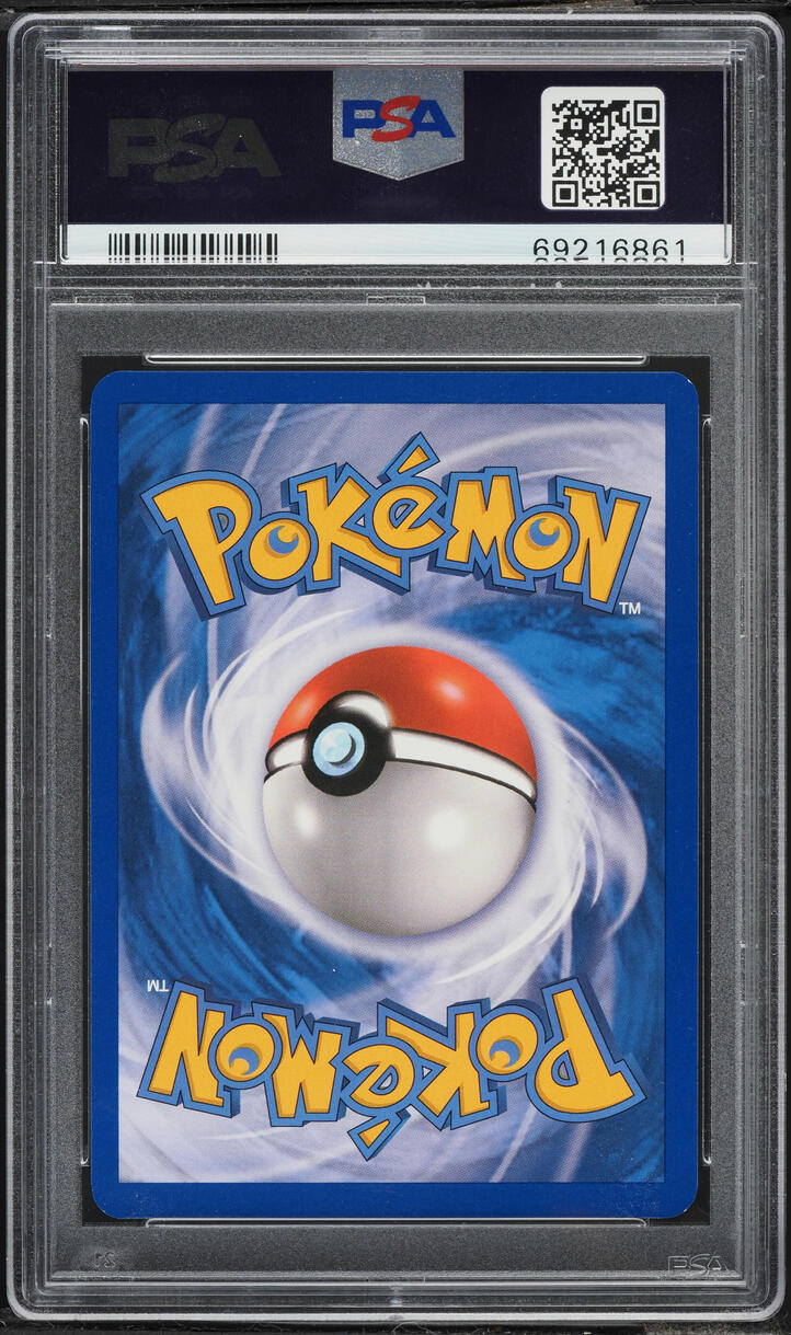2010 Pokemon HeartGold & SoulSilver Triumphant Holo Mew #97 PSA 9 MINT