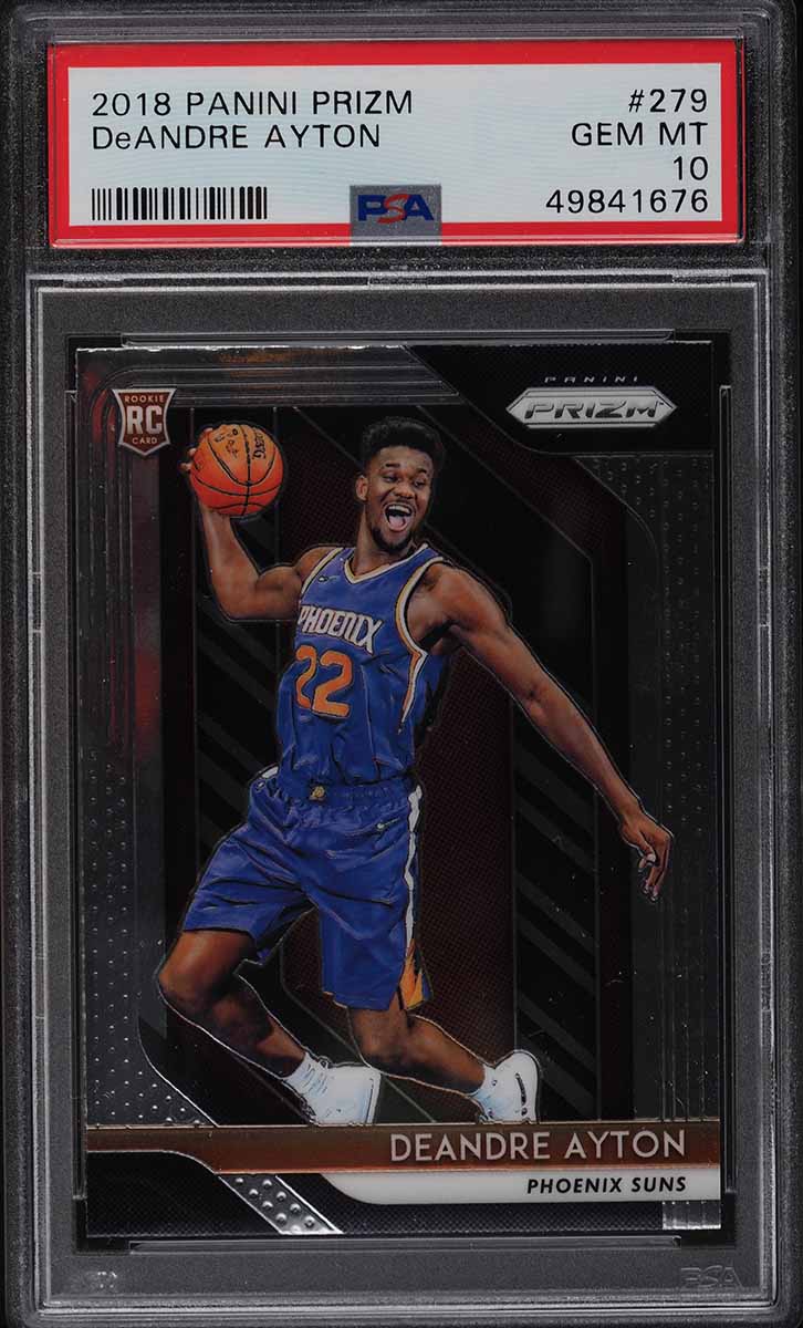 2018 Panini Noir Deandre Ayton ROOKIE /25 #234 CGC 7 NRMT on