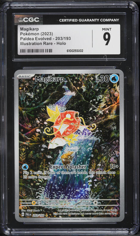 1999 Pokemon Base Set Shadowless 1st Edition Magikarp #35 PSA 10