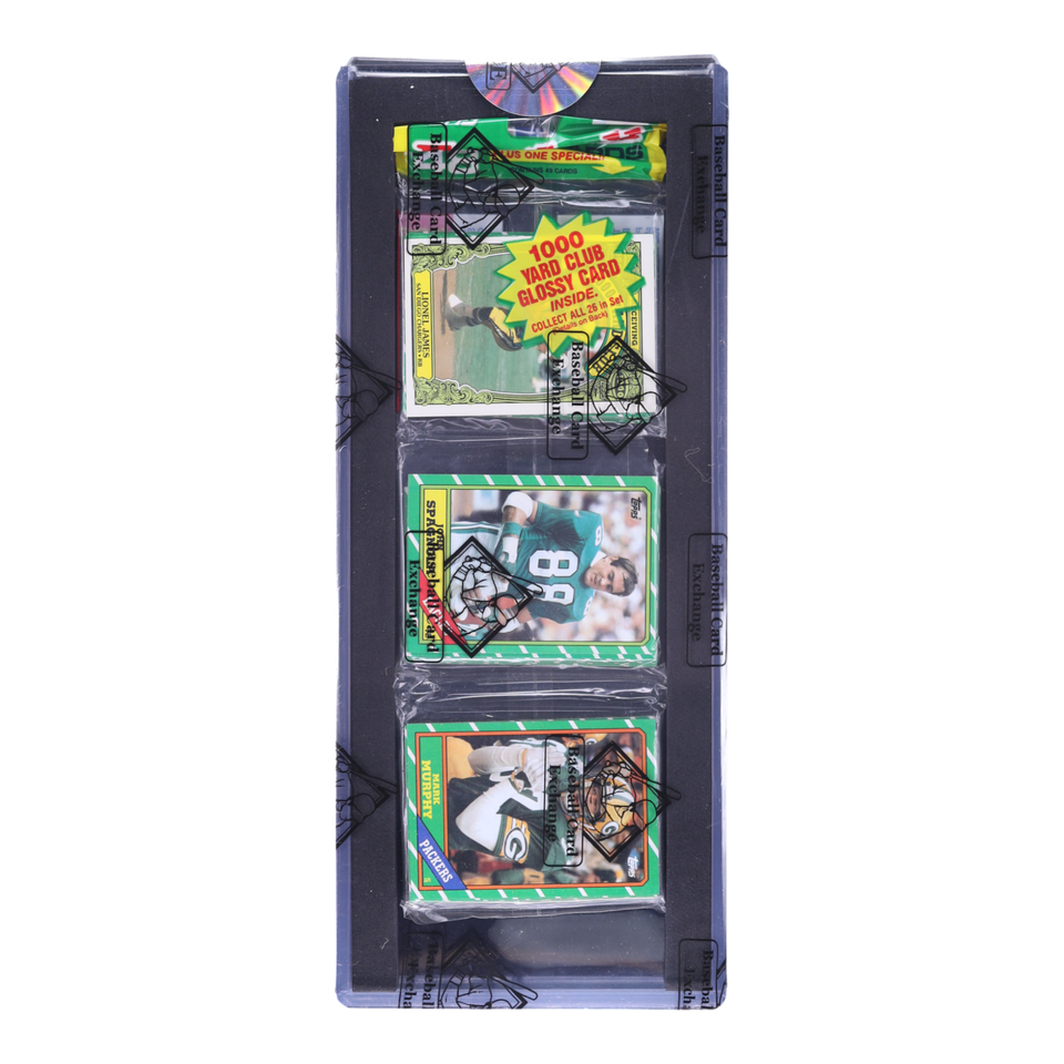 1986 Topps Football Rack Pack BBCE AUTH on Fanatics Collect