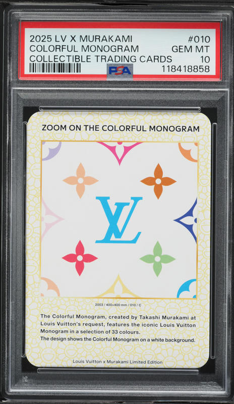 2025 Louis Vuitton X Murakami Collectible Panda #2 PSA 10 GEM MINT