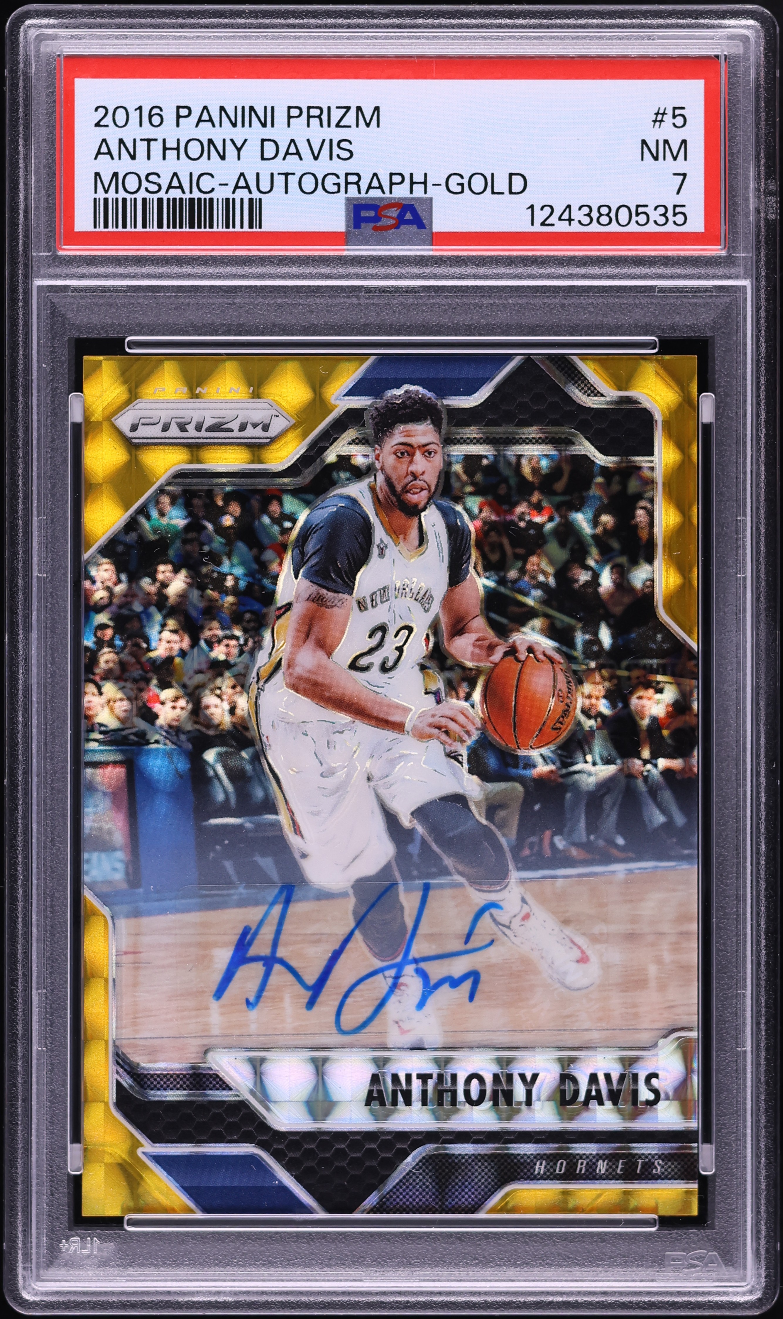 PSA10❗️ ANTHONY DAVIS RC PRIZM LOW POP. PSA10❗️ ANTHONY DAVIS RC PRIZM LOW POP. PSA 10 2012-13