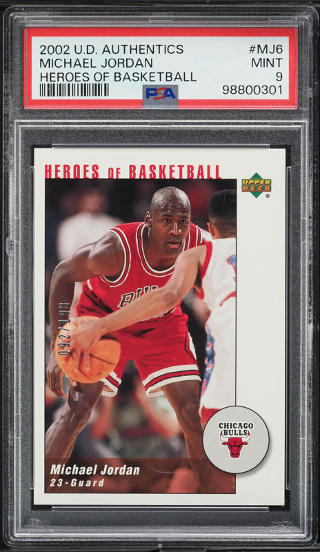 マイケルジョーダン 2001 UD PSA 10 /2002 マイケルジョーダン 2001 UD PSA 10 /2002 Michael Jordan 2001 Upper