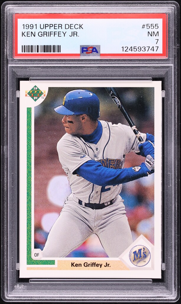 1991 Upper Deck Ken Griffey Jr. #555 PSA 7 NRMT