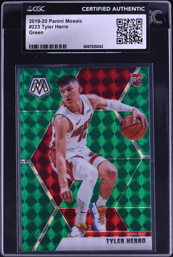 2019 Panini Prizm Signatures Choice Tyler Herro ROOKIE AUTO #RS