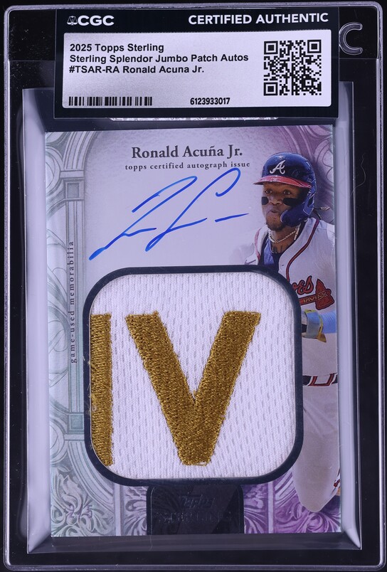 2025 Topps Allen and Ginter Relics #AGRRA Ronald Acuna Jr. on