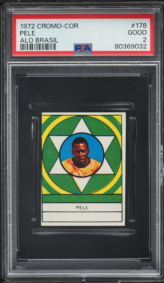 1972 Editora De Cromo Postas Alo Brasil Pele #178 PSA 2 GD - Photo 1