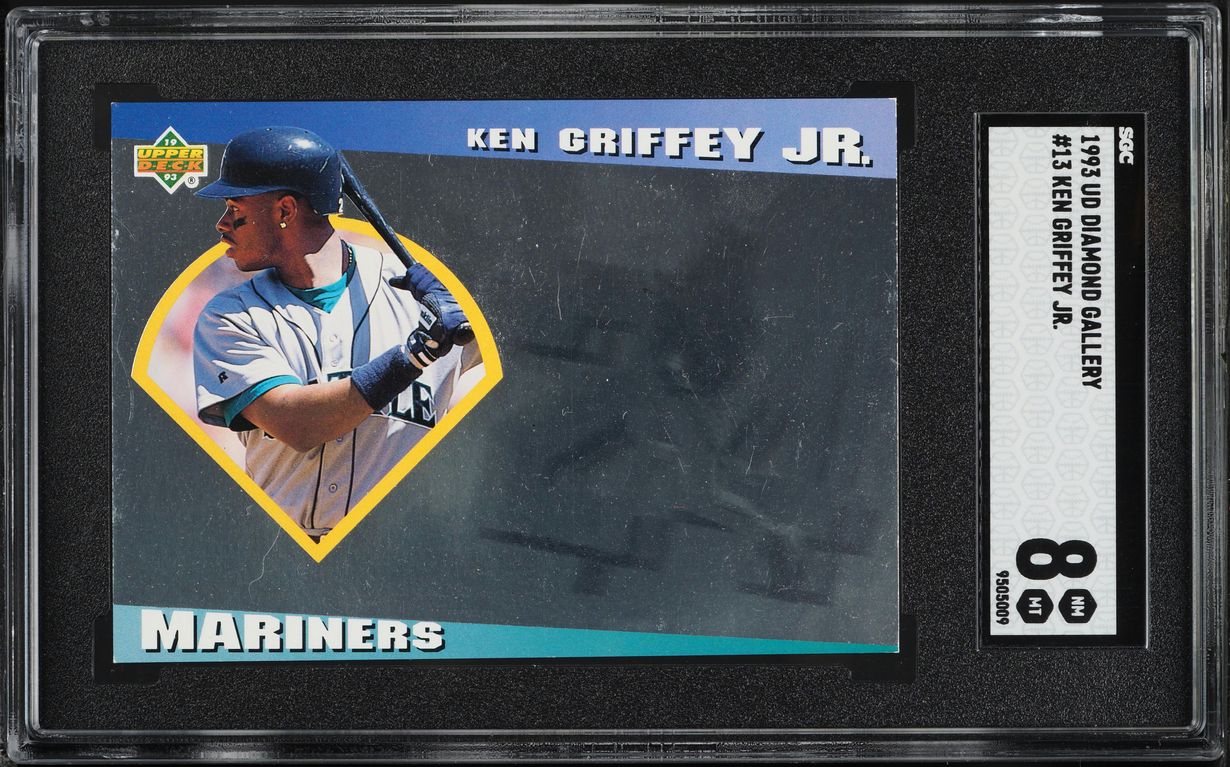 1993 Upper Deck Diamond Gallery Ken Griffey Jr. #13 SGC 8 NM-MT