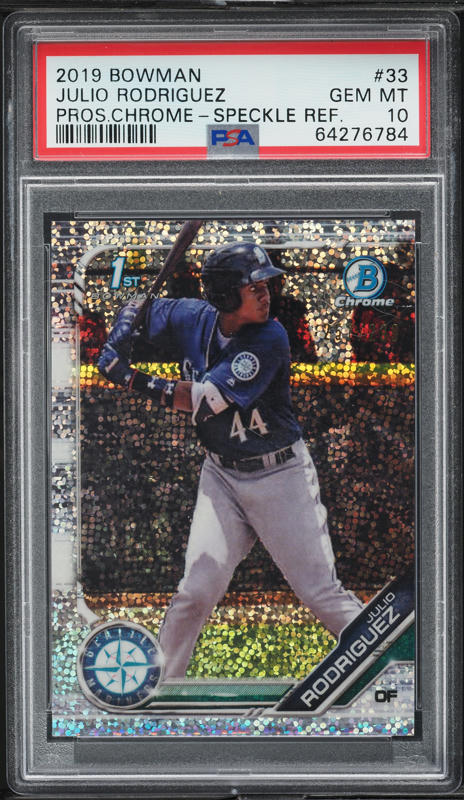 その他 bowman Julio Rodriguez psa10 chrome PSA 10 JULIO RODRIGUEZ 2019 1st Bowman Chrome #BCP33 Rookie