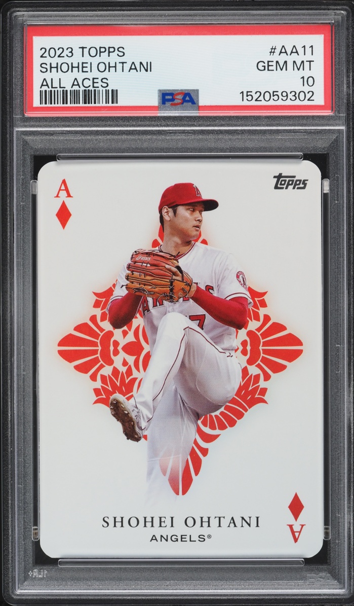 2023 Topps All Aces Shohei Ohtani #AA-11 PSA 10 GEM MINT