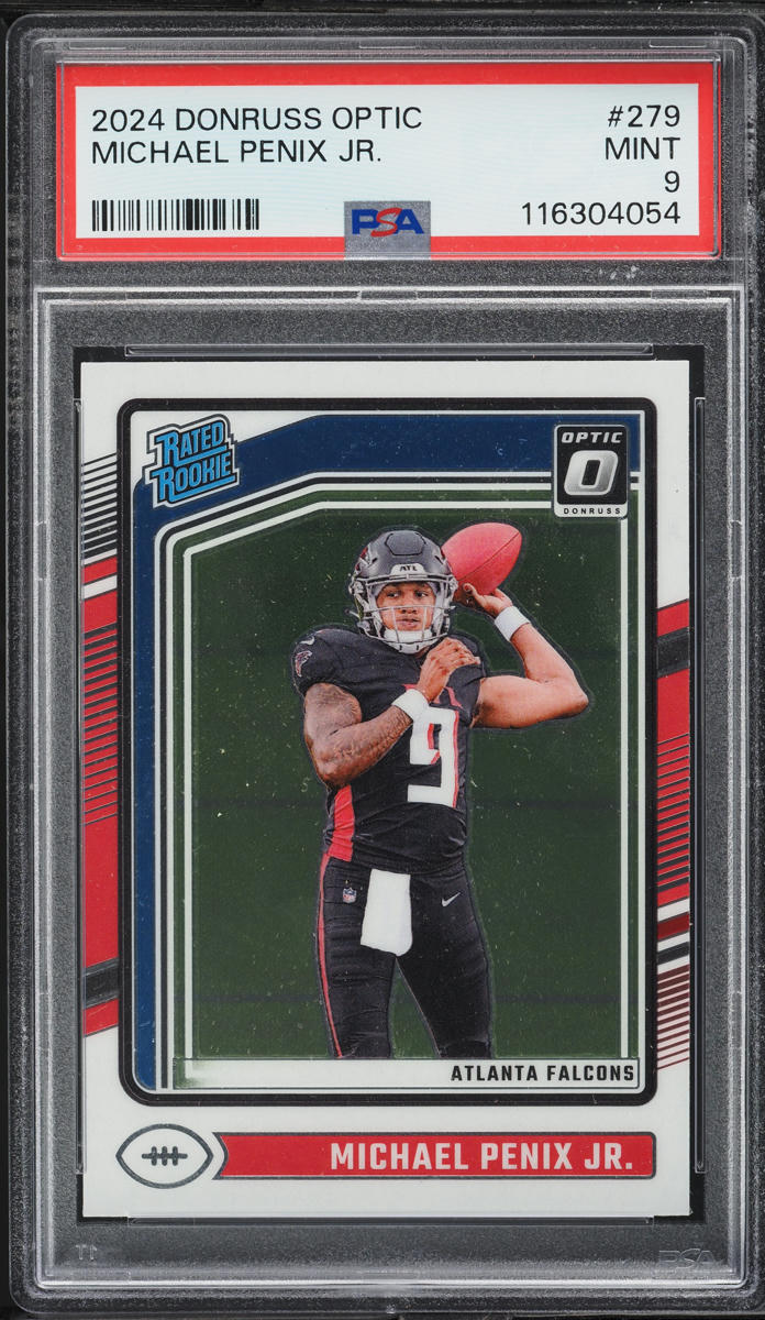 2024 Donruss Optic Michael Penix Jr. ROOKIE #279 PSA 9 MINT