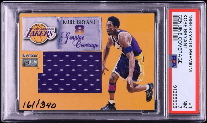 1999 Stadium Club 3X3 Luminous Die-Cut Kobe Bryant #4A PSA 10 GEM