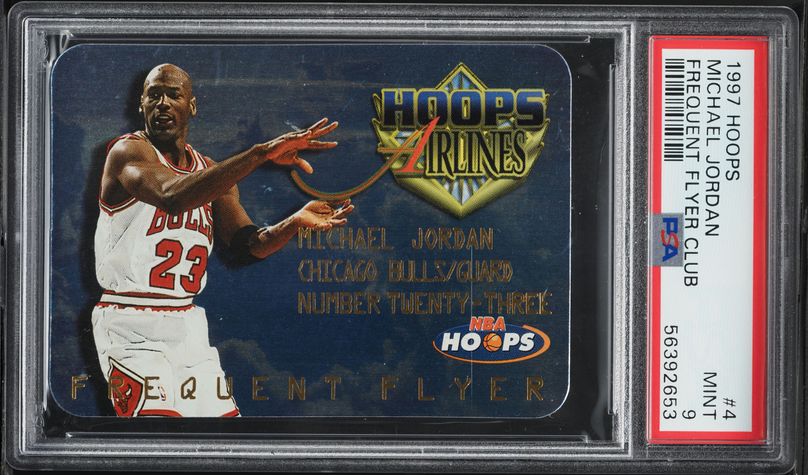 その他 JORDAN NBA Hoops Airlines Frequent Flyer 1997-98 Skybox NBA Hoops Airlines Frequent Flyers Michael Jordan